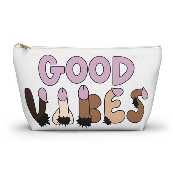 Good Vibes, Adult Sex Toy Bag, Sexy Selfcare Accessory Bag, Masturbation Toys  Kit, Vibrator Holder, Naughty Gift for Her, Dick Makeup Bag - Etsy