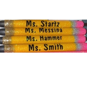 Pencil Glitter pen