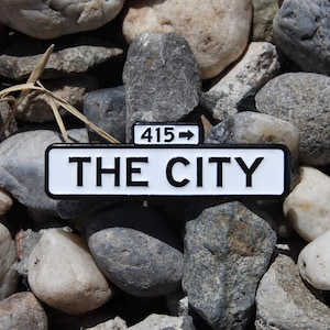 San Francisco the City Enamel Pin Street Sign
