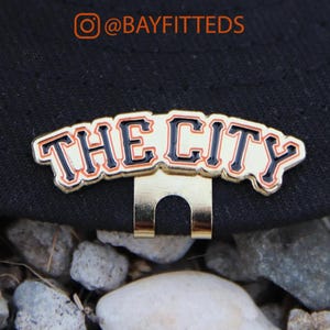 The City Hat Clip Blip San Francisco Giants SF Bay Area Enamel Pin