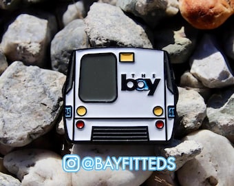 The Bay BART Train Enamel Lapel Pin SF San Francisco Bay Area Transit MTA