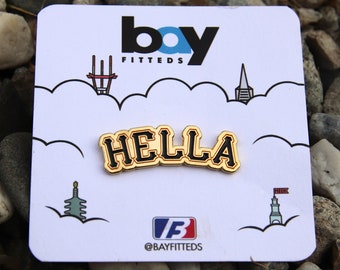 Hella Arch Pin SF San Francisco Enamel Pin