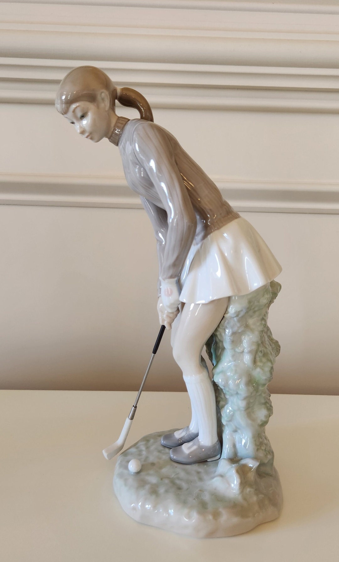 LLADRO  04824 ゴルファー Golfing Couple Lladro - 01011453 - Professionals and Sports