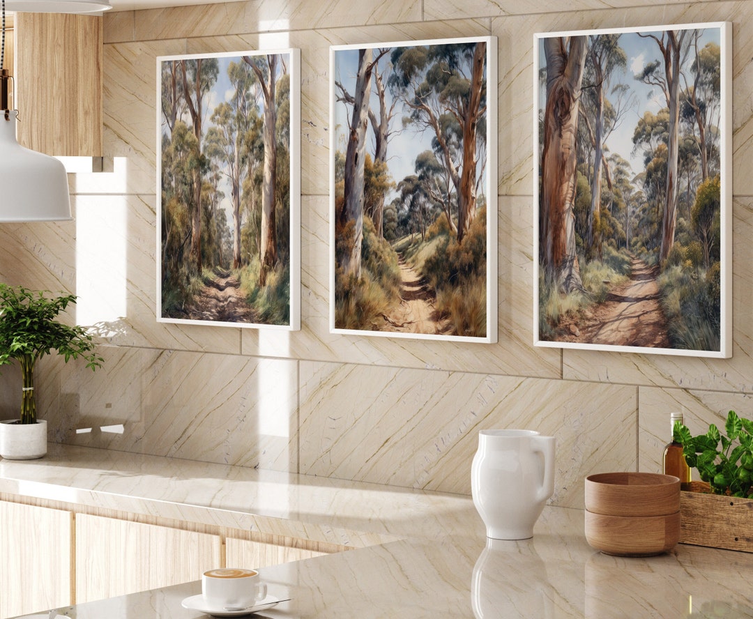 DIGITAL DOWNLOADS. Wall Art, Set of 3 Beautiful Prints. Unique