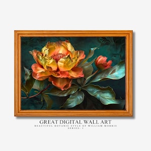 William Morris 12 Style, Vintage Botanical Quality Instant download Art Nouveau William Morris Exhibition,Floral Art, special art pieceSet12