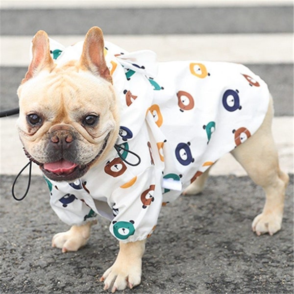 Cute Dogs Raincoat