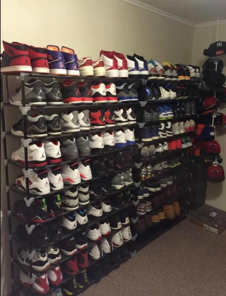 Shoe Rack 10 Tier 60 Pair Shoe Storage Organizer Shelves Etsy