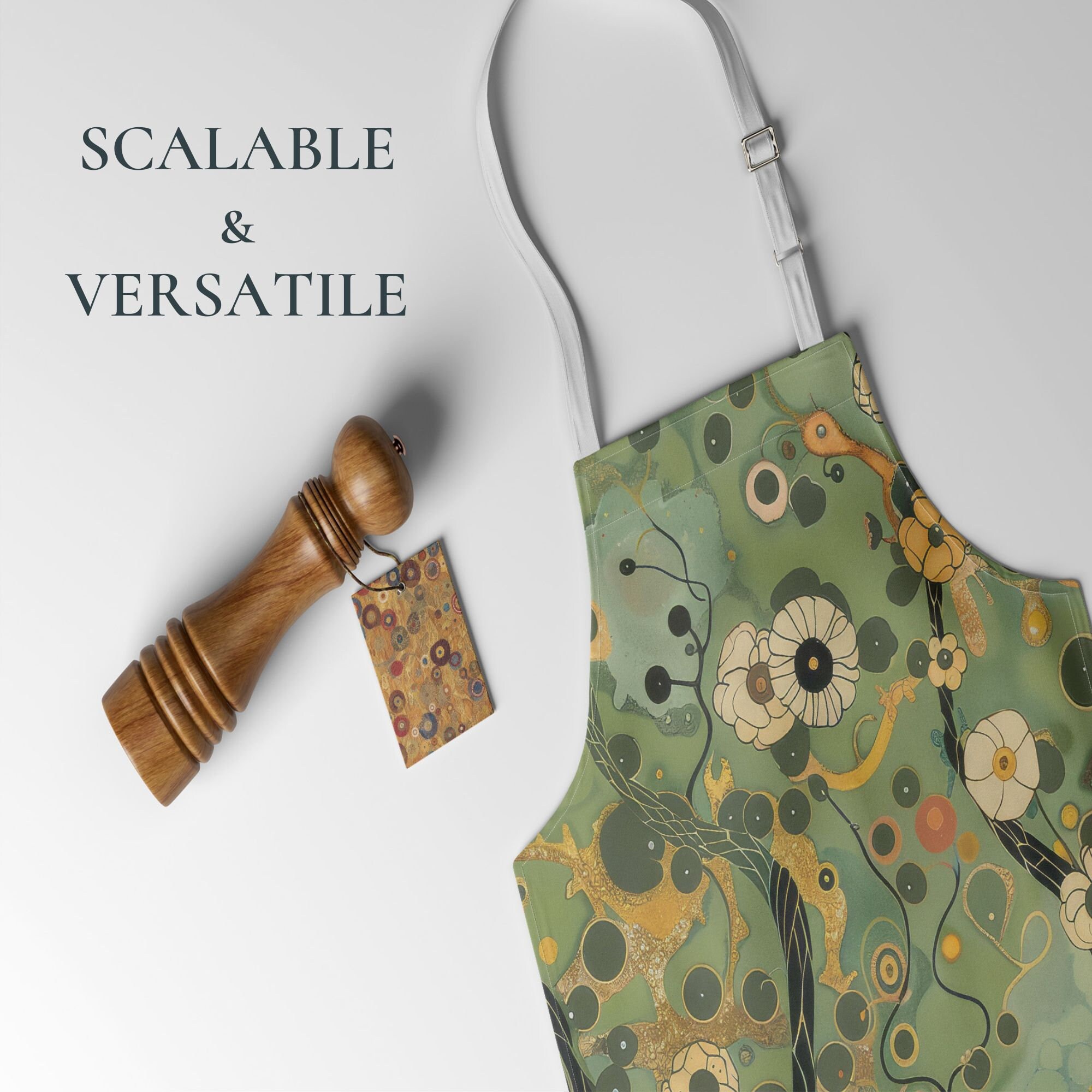 20 Klimt Floral Digital Papers - Gustav Klimt Inspired Seamless Pattern ...