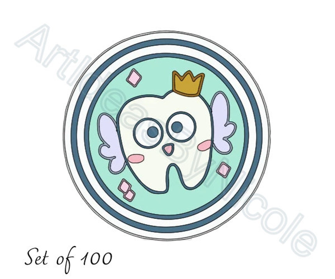 Bluey Tooth Fairy Sticker Fun Sheet Sticker Sheets Inspired by Bluey