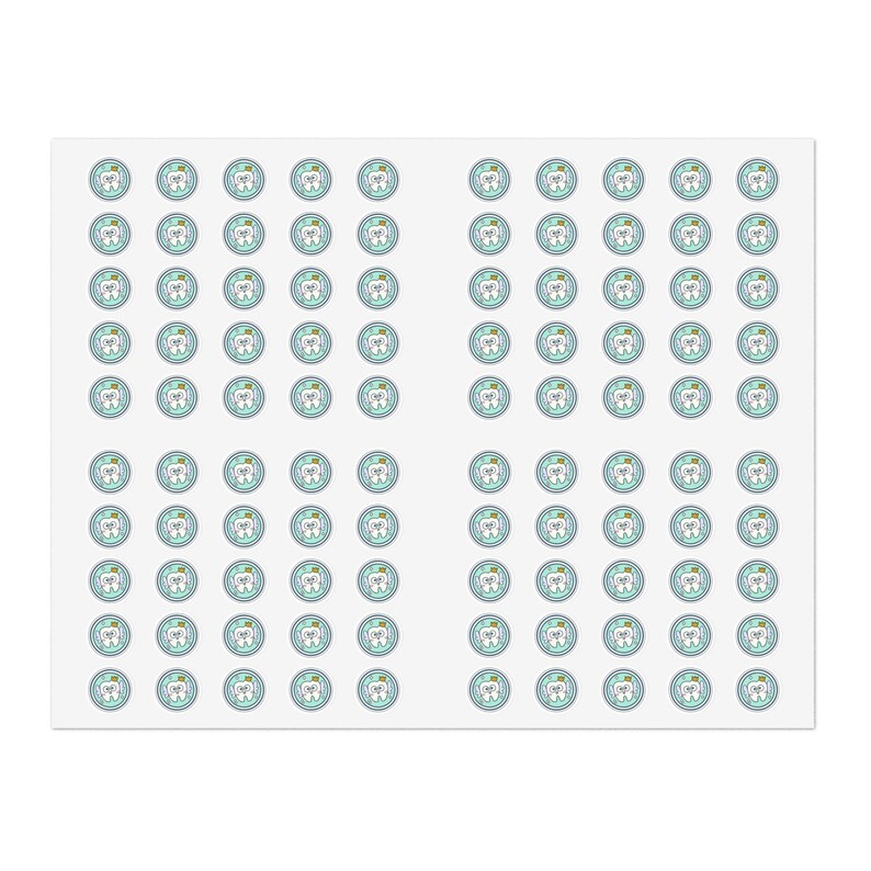 Bluey Tooth Fairy Sticker Fun Sheet Sticker Sheets Inspired by Bluey