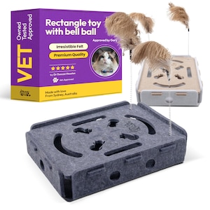 PURRZ Puzzle Pal Smart Design. Endless Feline Strategy. Swipe above. Hunt below. Win every time.