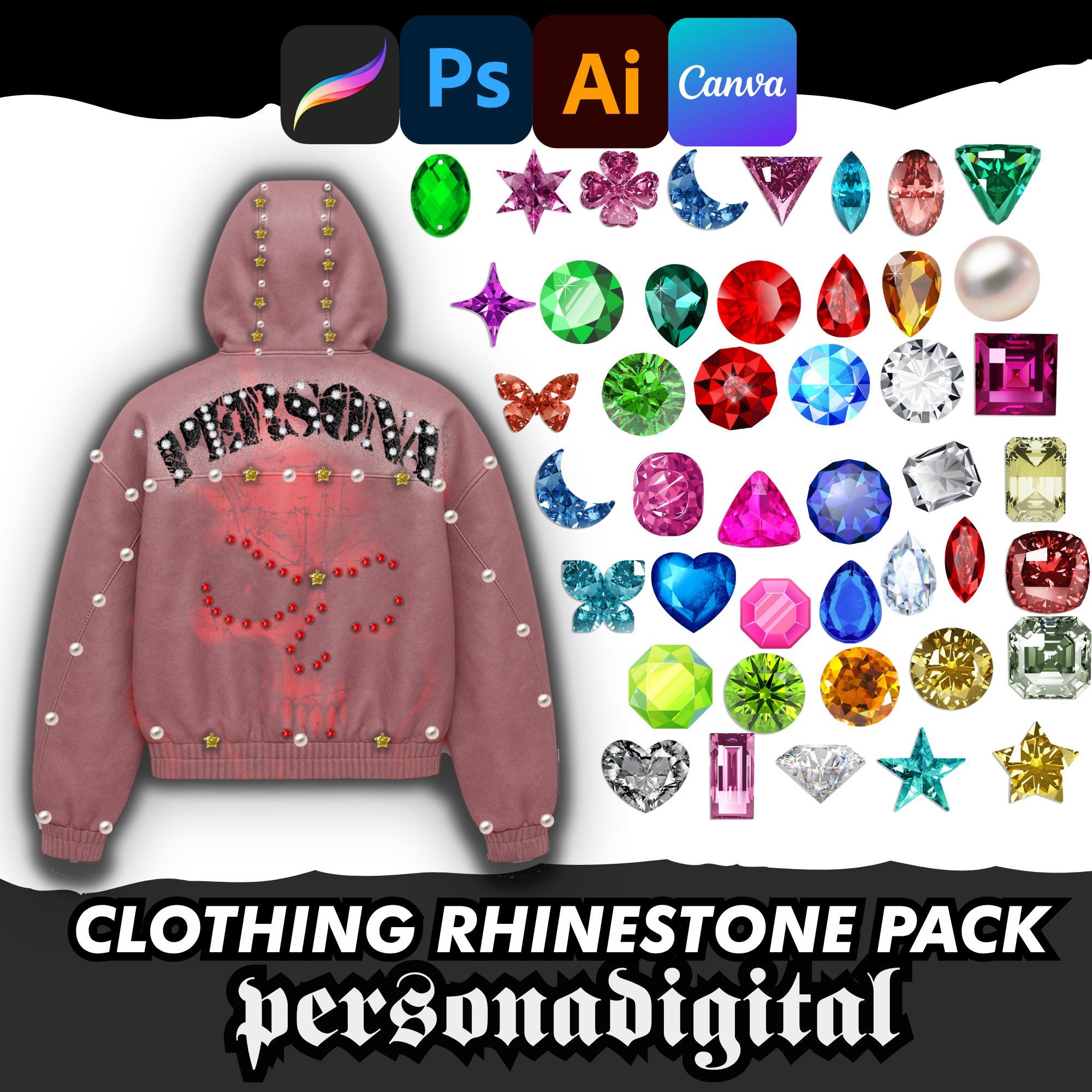 トップス perky room / BEEDEN RHINESTONE LOGO SW perky room / BEEDEN RHINESTONE LOGO SW