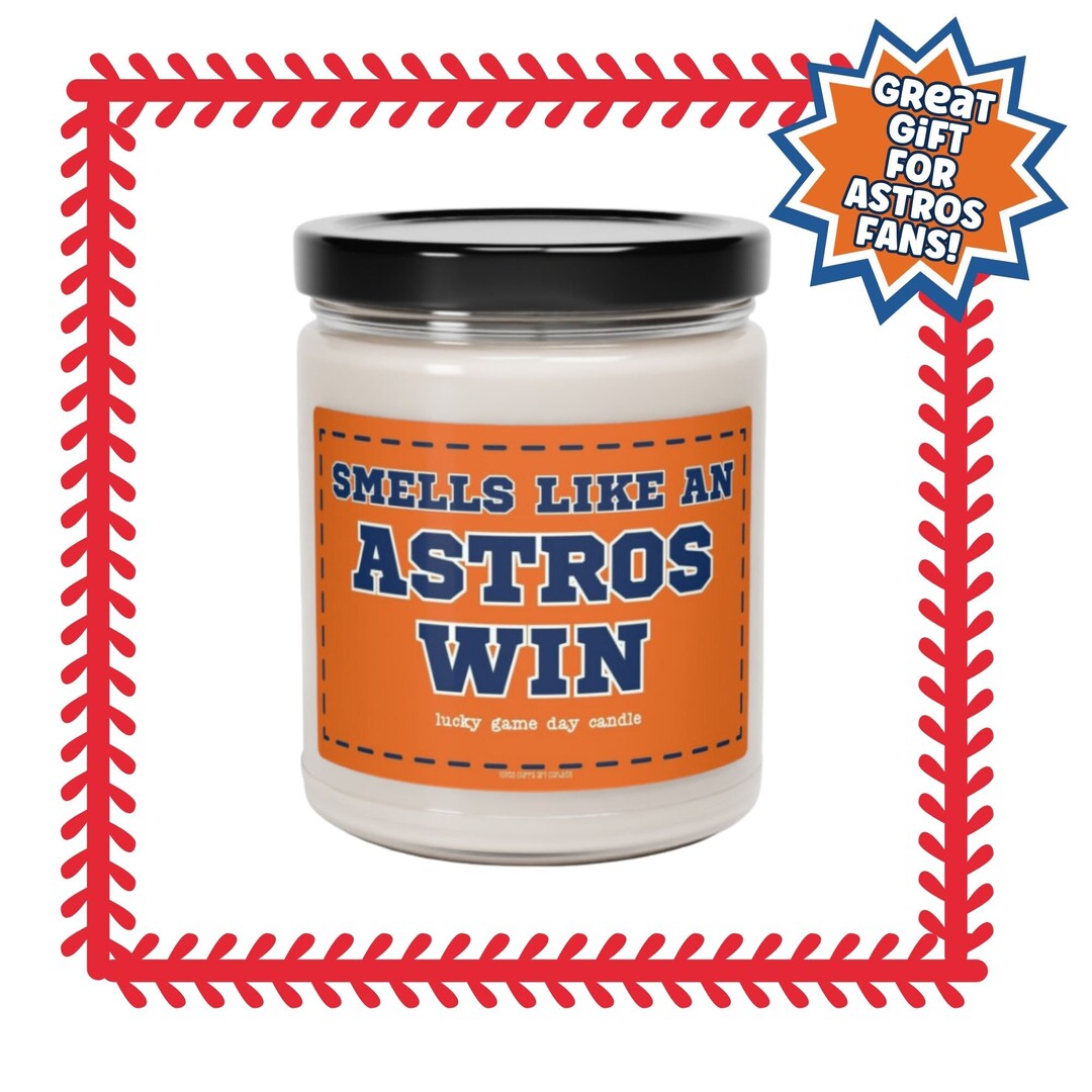 Smells Like an Astros Win Candle, Houston Astros Gift, Unique Gift for