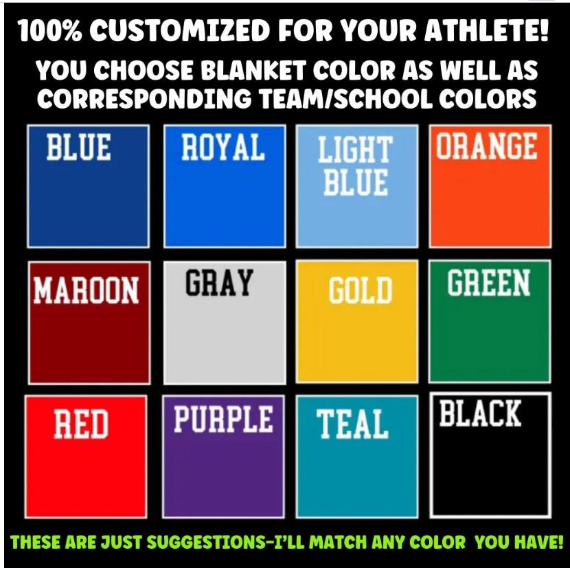 Wresting Gift, Personalized Wresting Blanket With Name, Wrestler Gift for Senior Night / End of Season Gifts for Wrestling Team, Custom Made