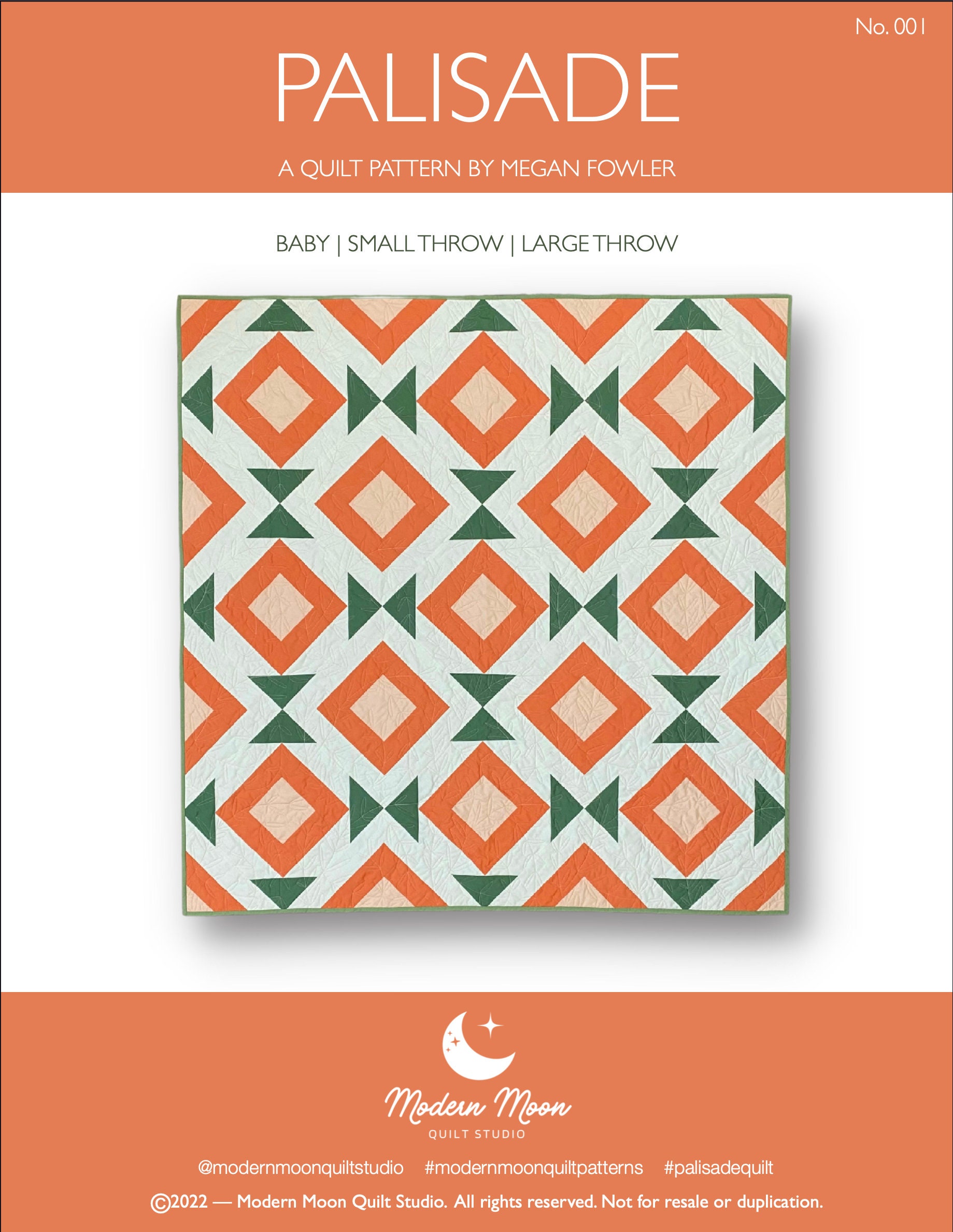 Palisade Quilt Pattern PDF Etsy Australia