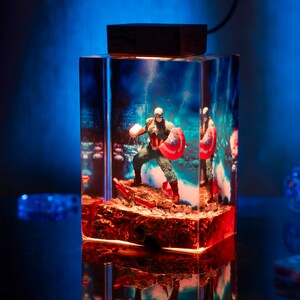 Captain America resin night light, the avengers lamp