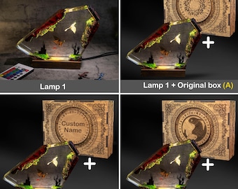 Lampe De Chevet Artisanale Dragon KROKMOU - Personnalisable Avec Prénom, Céramique Noire, Abat-jour Coton - 11