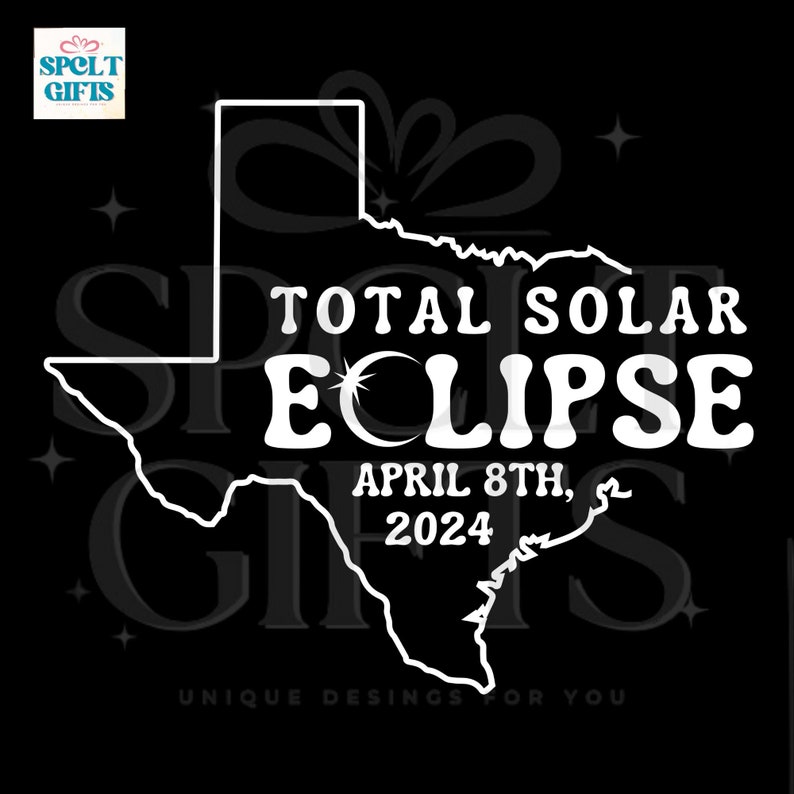 Solar Eclipse 2024 Texas, Total Solar Eclipse Svg, 2024, Total Solar