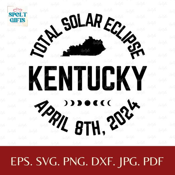 Solar eclipse 2024 Kentucky, total solar eclipse Svg, total solar eclipse 2024 Png,  Lunar Eclipse Viewing Astronomy Gift, Family Eclipse