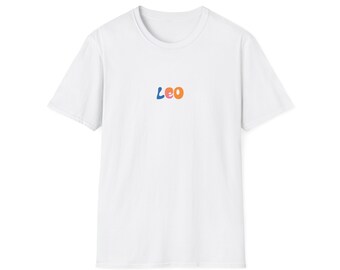 Leo Zodiac T-Shirt, Colorful Astrology Sign Tee