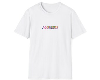 Aquarius Zodiac T-Shirt, Astrology Gift