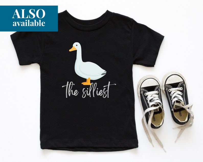 Silly Goose Shirt, Silly Goose on the Loose, Baby Tee 6M-24M, Baby Gifts Baby Shower Gift, First Birthday Gift image 9