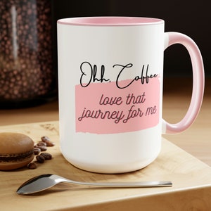 Love That Journey for Me Coffee Mug, David Rose, Alexis Rose Gifts, Funny Birthday Christmas Ideas, Office Humor