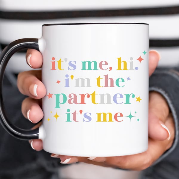 It's Me Hi I'm the Partner It's Me, Partner Law Firm Lawyer Coffee Mug, Managing Partner, Congratulations Gift, New Job Promotion