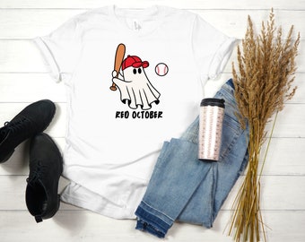 Red October Women's T-Shirt; Philadelphia Phillies Shirt, Philly Sports T-Shirt, Baseball Shirt, Phillies Playoffs T-Shirt