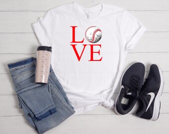 LOVE Philadelphia Baseball Women's T-Shirt; Philadelphia Phillies Shirt, Philly Sports T-shirt, LOVE Statue Shirt, Baseball Shirt, Playoffs