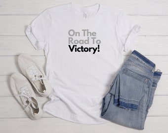 On the Road to Victory! Women's T-Shirt; Philadelphia Shirt; Philly Sports T-Shirt, Phil Eagle Shirt, Football Shirt, Eagles Fight Song