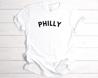 Philly Men's/Unisex T-Shirt; Philly Shirt, Philadelphia Fan Shirt, City of Brotherly Love, Philadelphia T-Shirt, Philly Sports Shirt