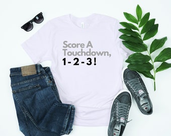 Score a Touchdown, 1-2-3! Men's/Unisex T-Shirt Philadelphia Shirt; Philly Sports TShirt, Phil Eagle Shirt, Football Shirt, Eagles Fight Song