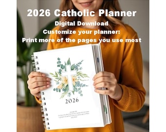 Katholieke planner 2026: liturgische kalender, massalezingen (afdrukbare pdf)