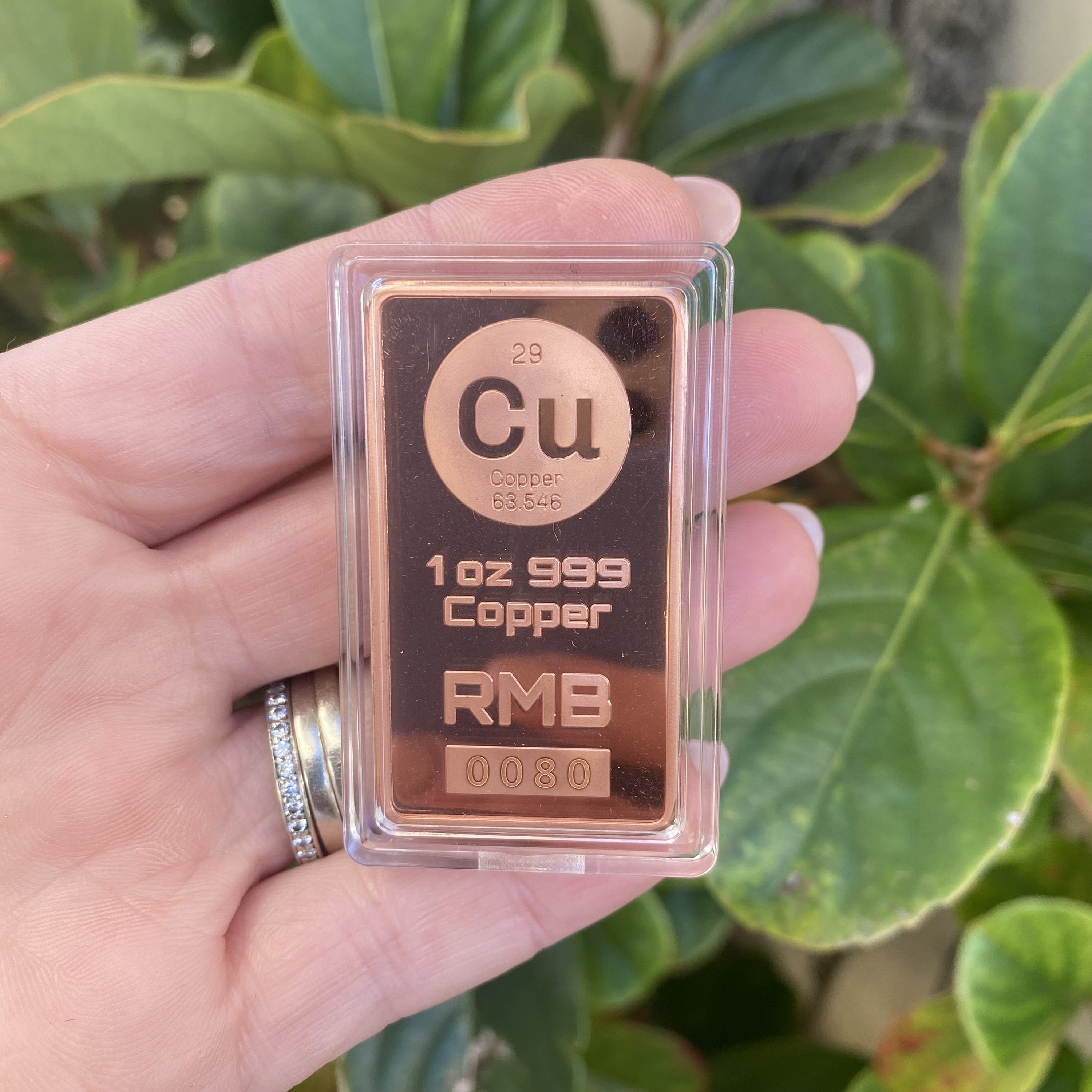 1oz 999 Copper Bullion Bar cu by Rmb Etsy Australia