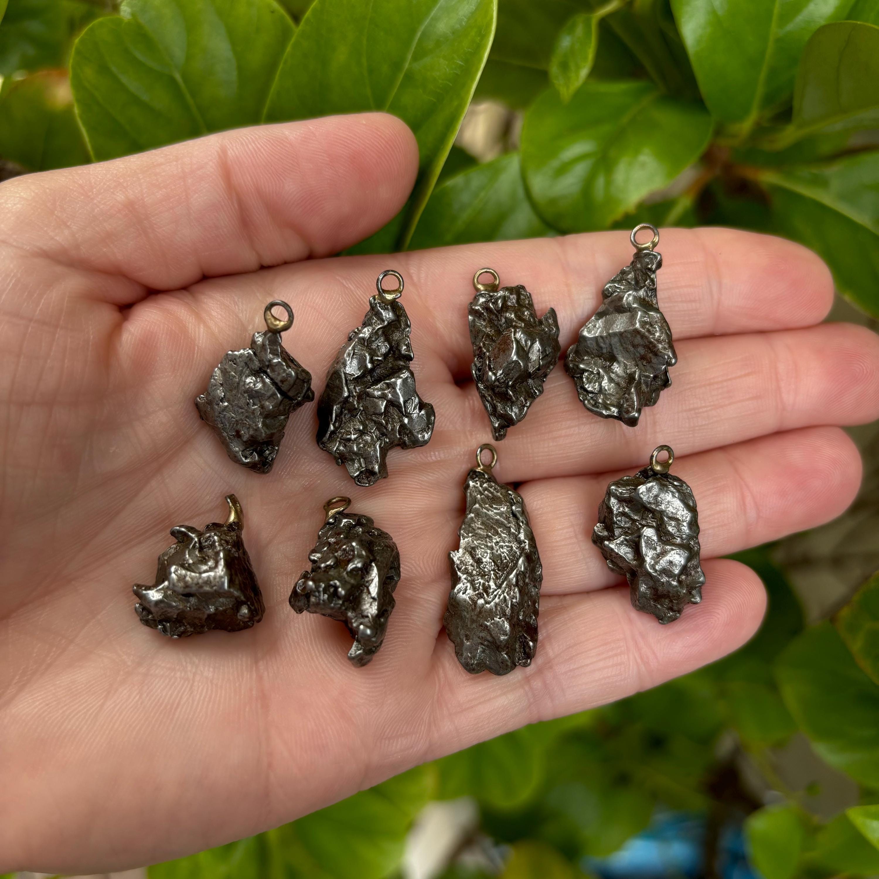 Pendentif Tube En Météorite De Fer (Stardust) - Jurassic Jewellery - Neuf Avec étiquette