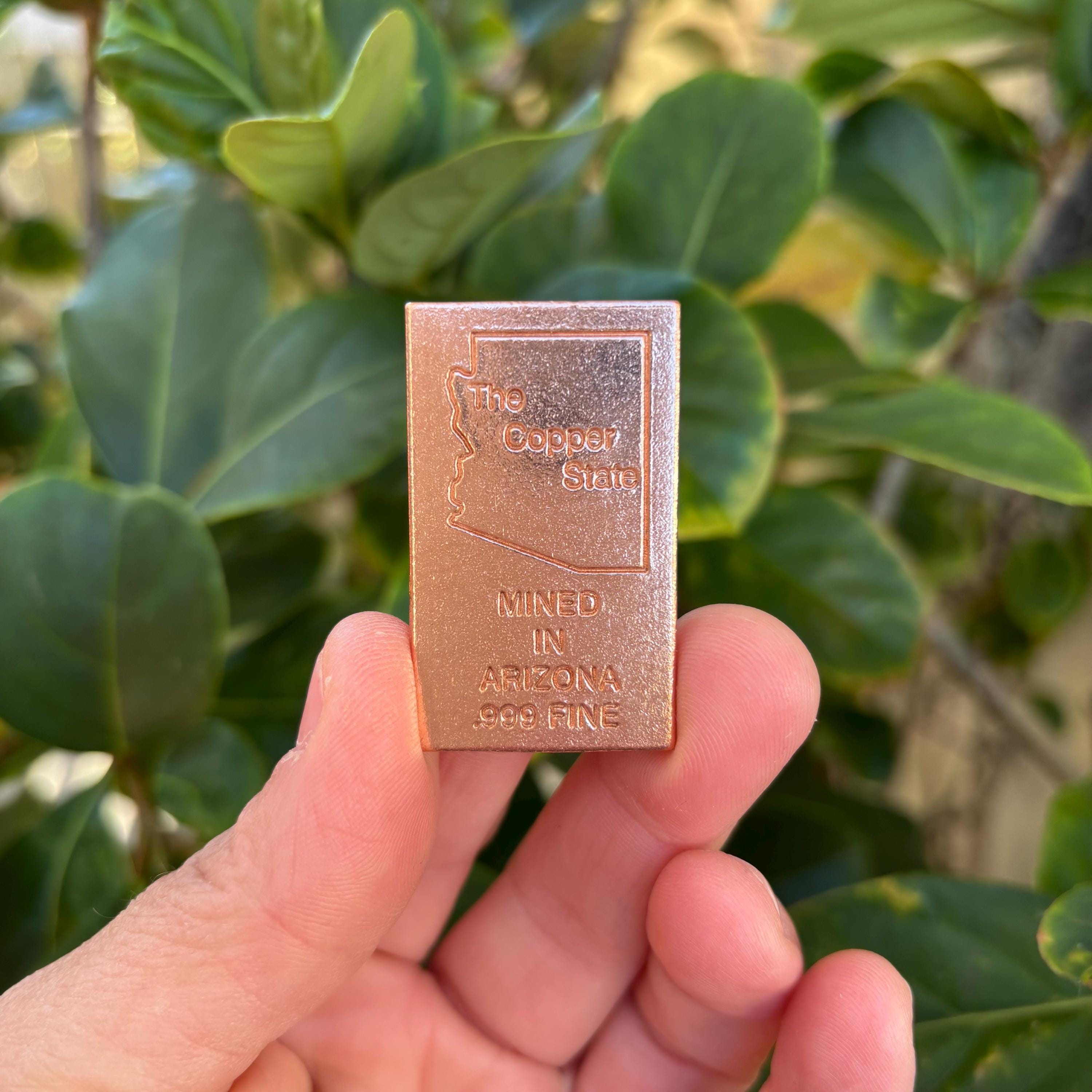1 Ounce Copper Bullion Bar 