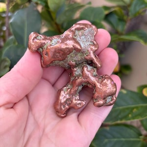 180 Gramm Kupfernugget - Natives & Natürliches Reines Kupfer aus Michigan, USA (E495)