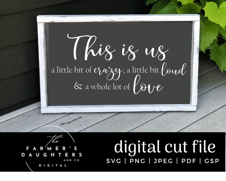 This is Us a Little Bit Crazy, a Little Bit Loud, & a Whole Lot of Love