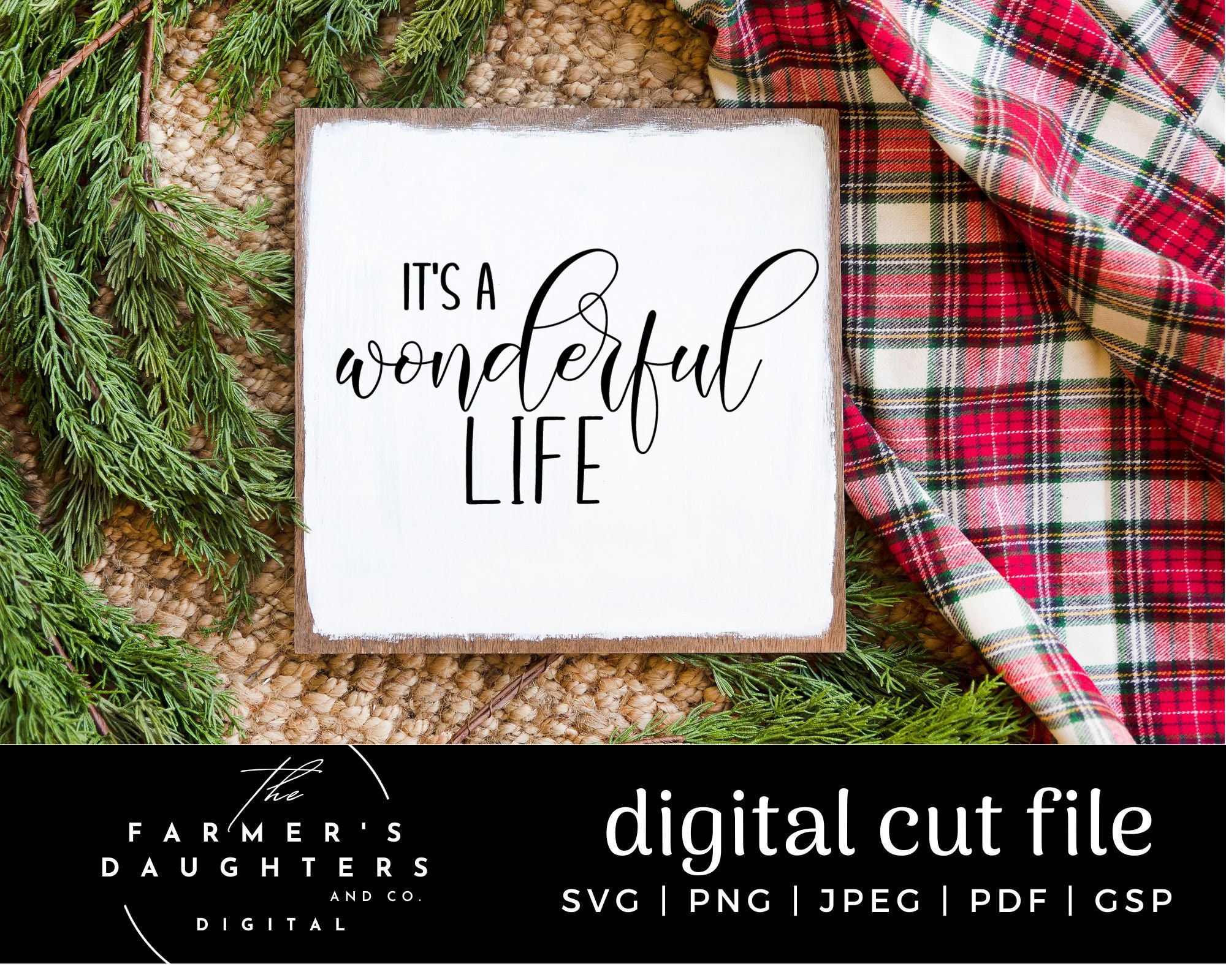 It's A Wonderful Life タペストリー ラグ Its a Wonderful Life - Etsy