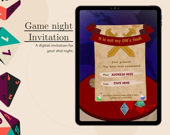 DnD invitation