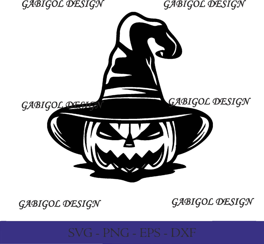 Pumpkin Witch Svg,pumpkin Witch Hat Svg,pumpkin Svg File,cute Pumpkin ...