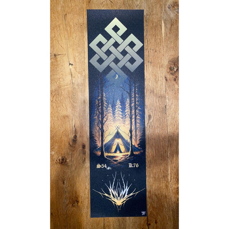 Longboard Custom Skateboard Grip Tape Printed With Colors - Design ...