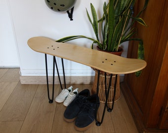 KIT Table basse Skateboard - Cadeau parfait pour les skaters