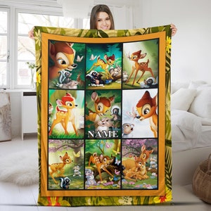Bambi fleece blanket sale