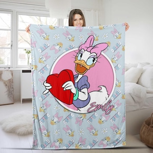 Daisy Duck Blanket Etsy