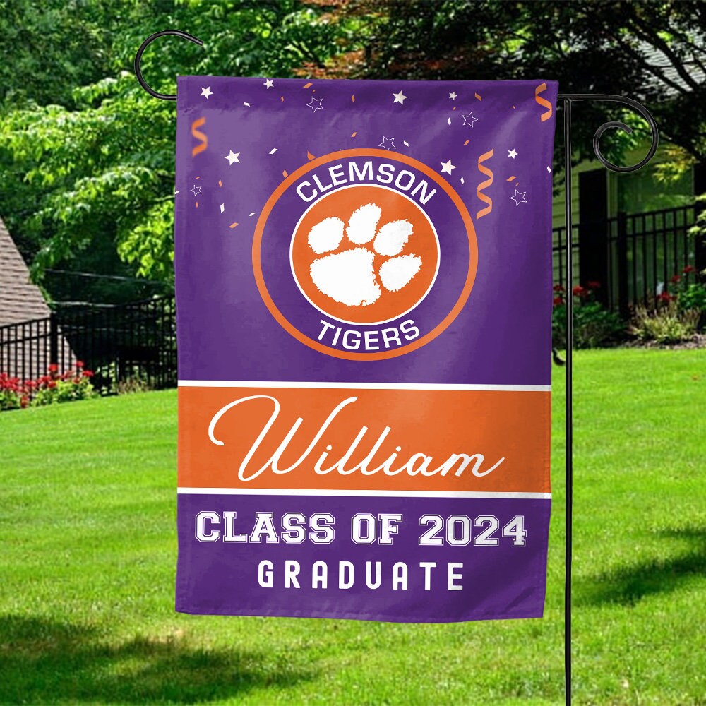 Personalized Graduation 2024 Flag, Custom College Bound Flag, Class of