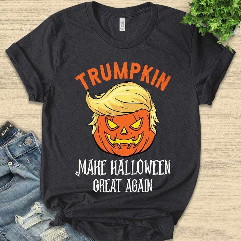 Trumpkin Make Halloween Great Again,pumpkin Head Trump Shirt,halloween