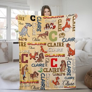 Fox and the hound blanket hotsell