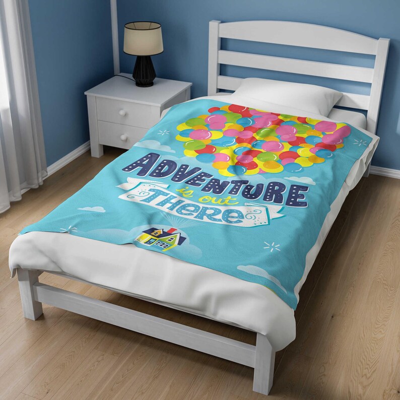 Disney Pixar up Blanket, Adventure is Out There up Movies House Flying